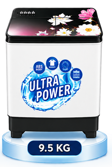 Futron 9.5 Kg Semi-Automatic Washing Machine